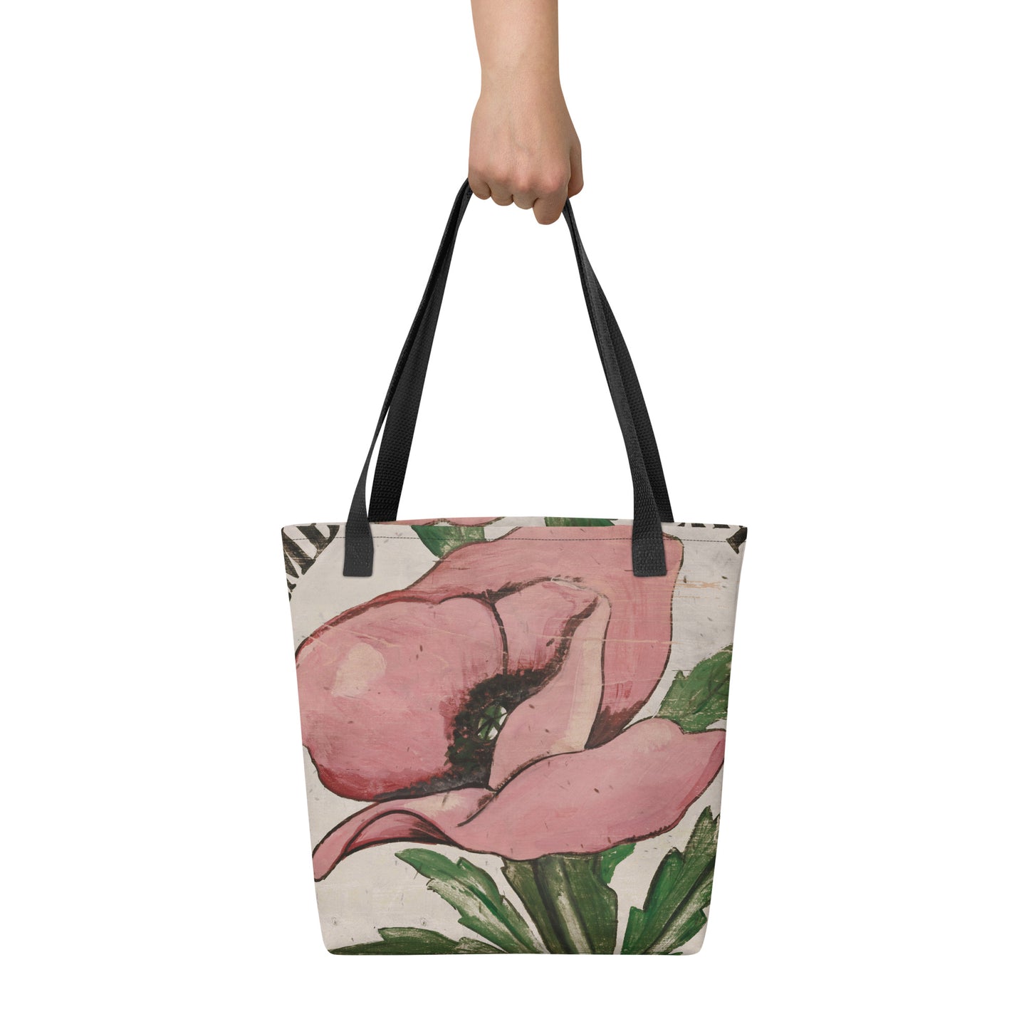 Light Pink Poppy Tote