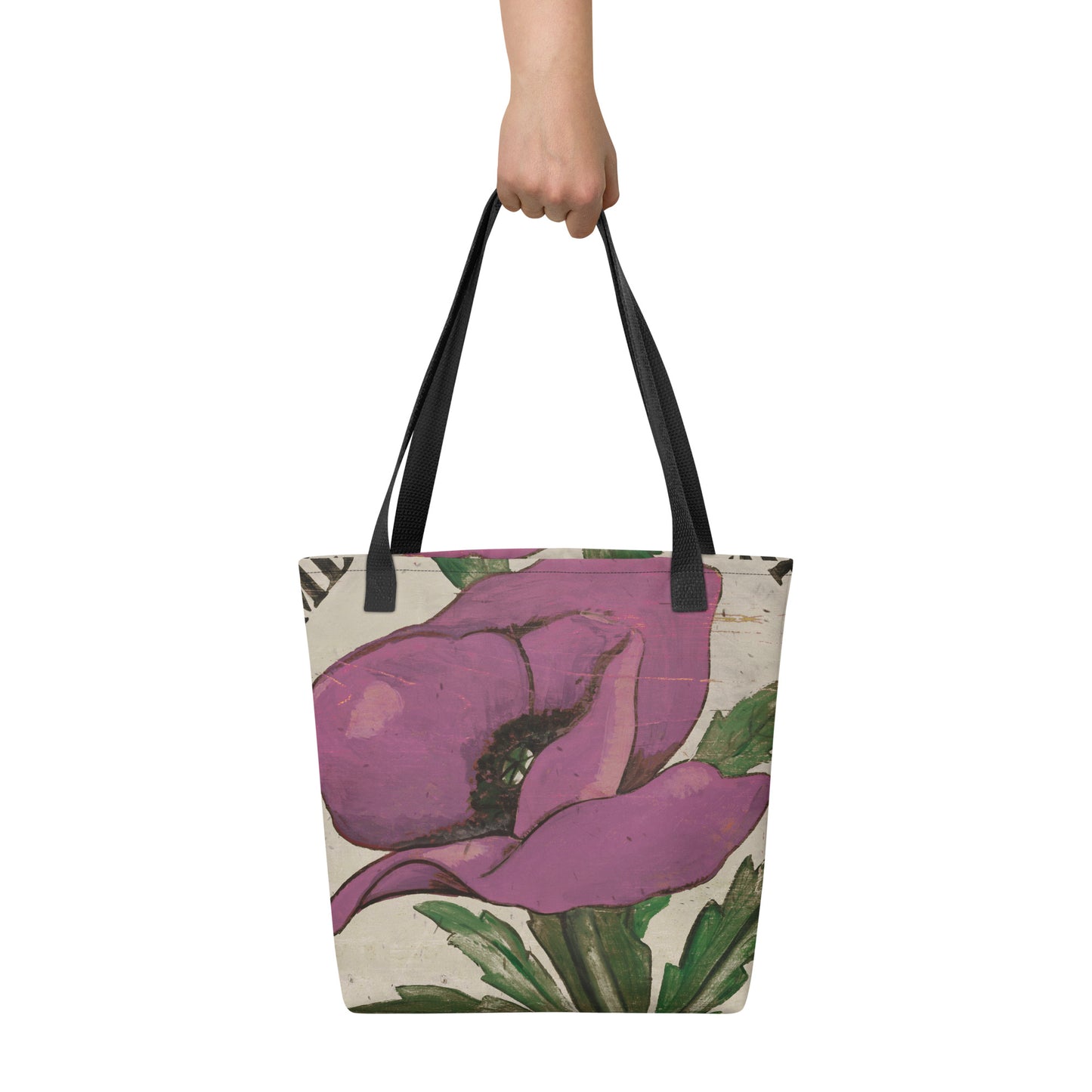 Plum Poppy Tote