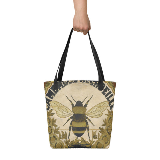 Gold Bee Tote