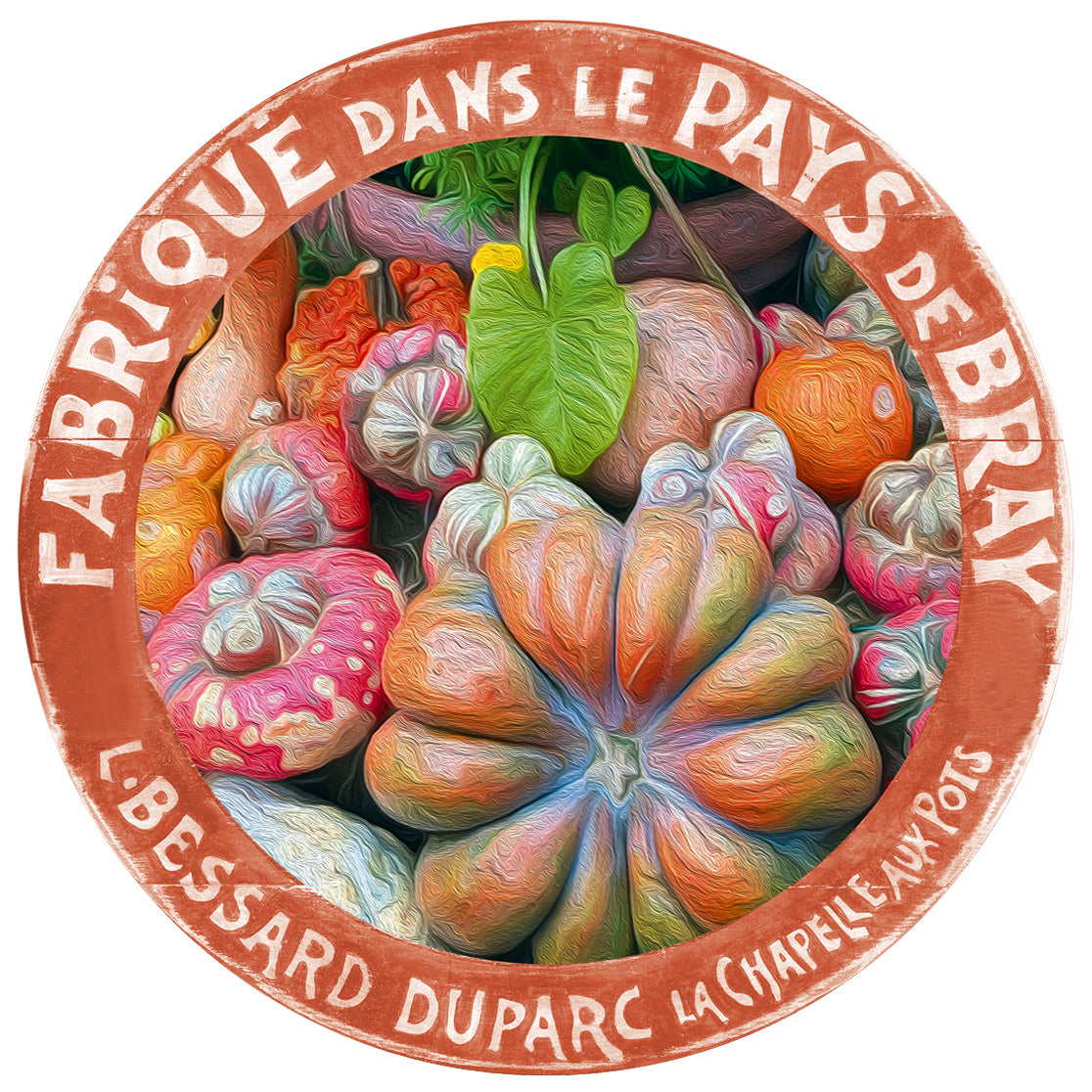 Fall Pumpkins on Wood Wall Art - 15" & 23"