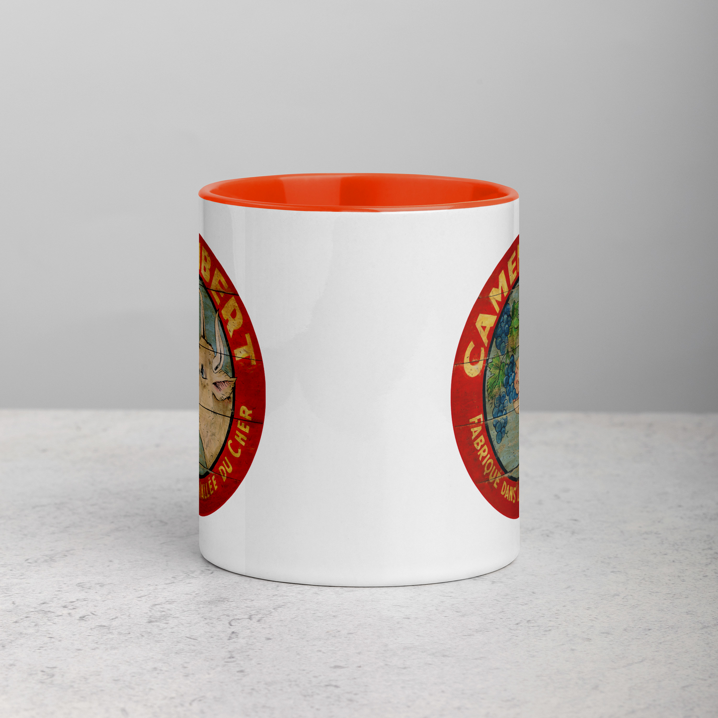 Cow Mug with Color Inside