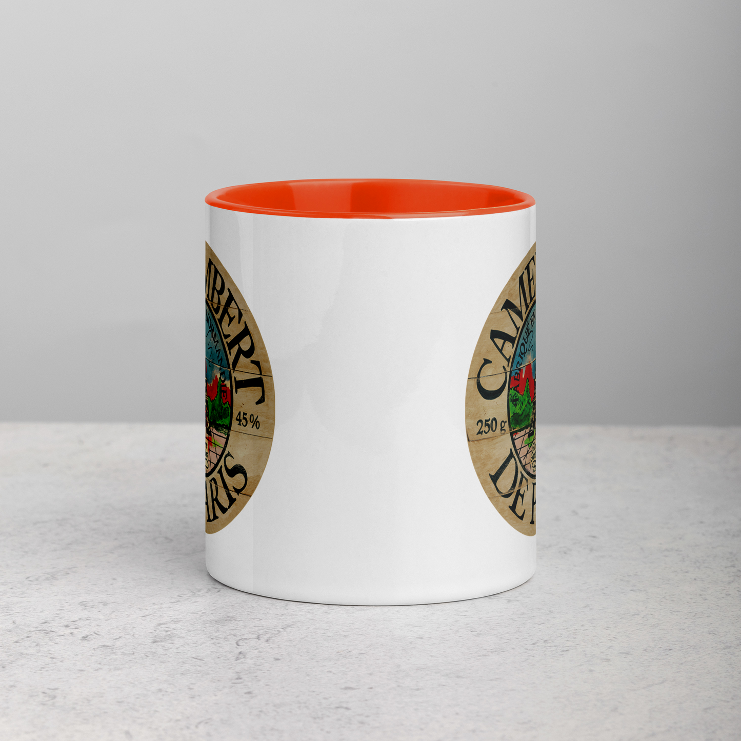 Eiffel Tower Mug with Color Inside