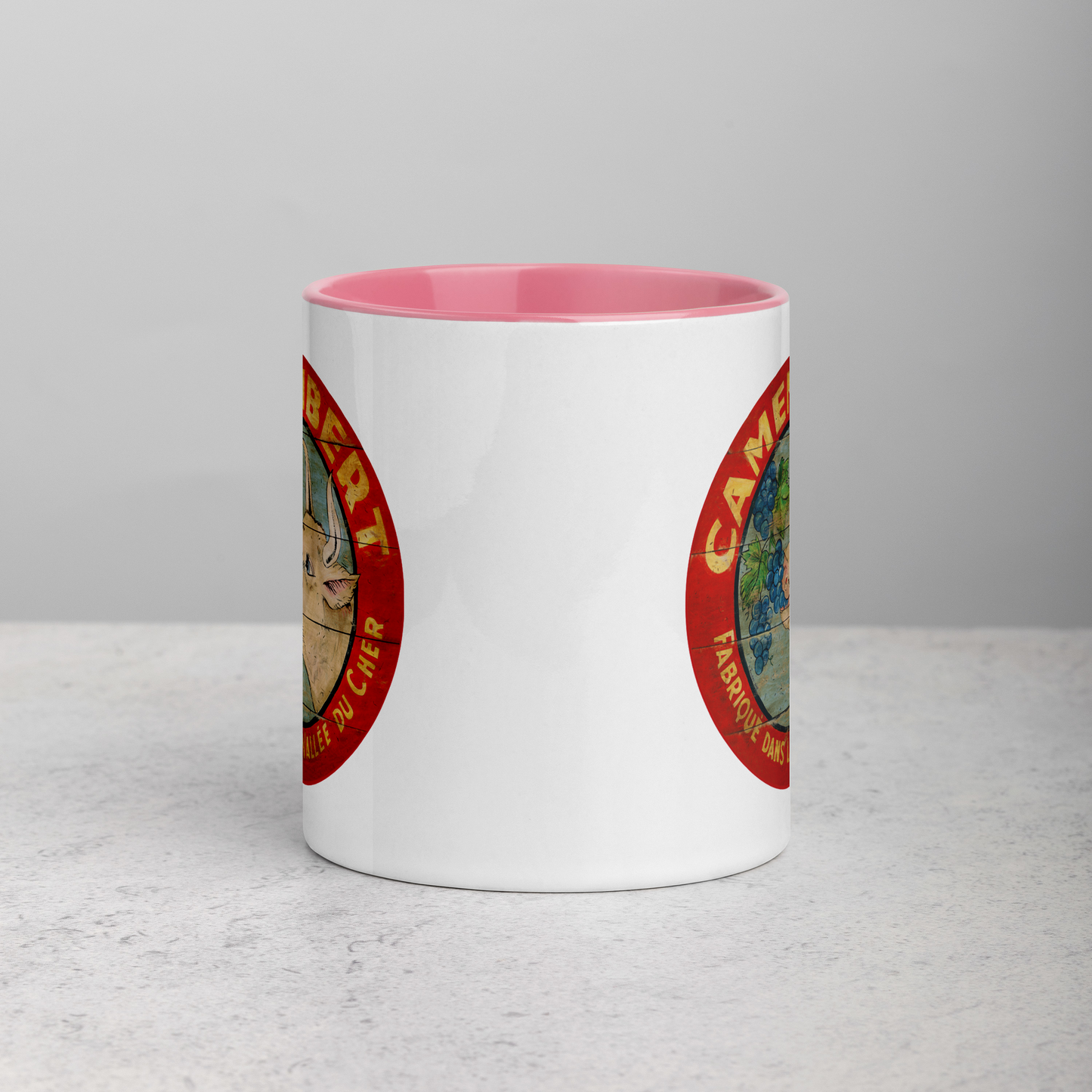 Cow Mug with Color Inside