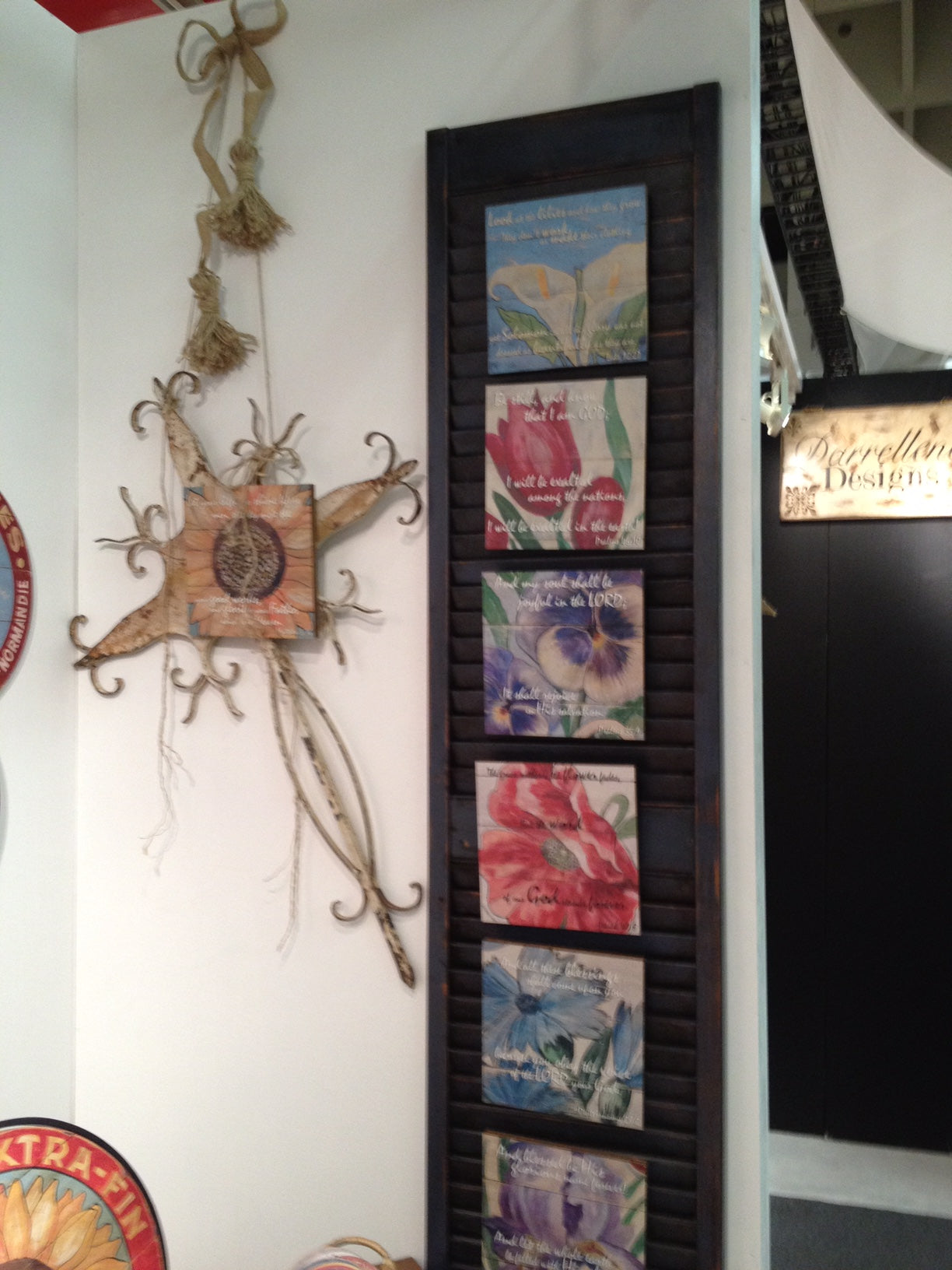 Inspirational Art on wood by Darrellene designs