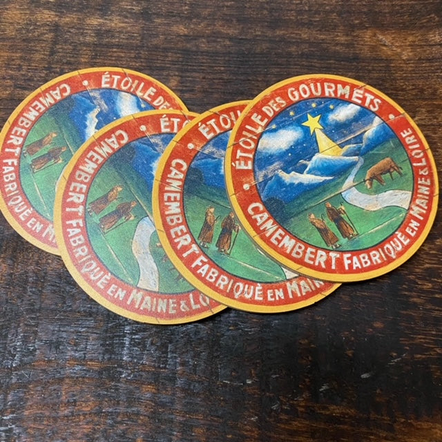 Christmas Star Christmas Coasters (set of 4)