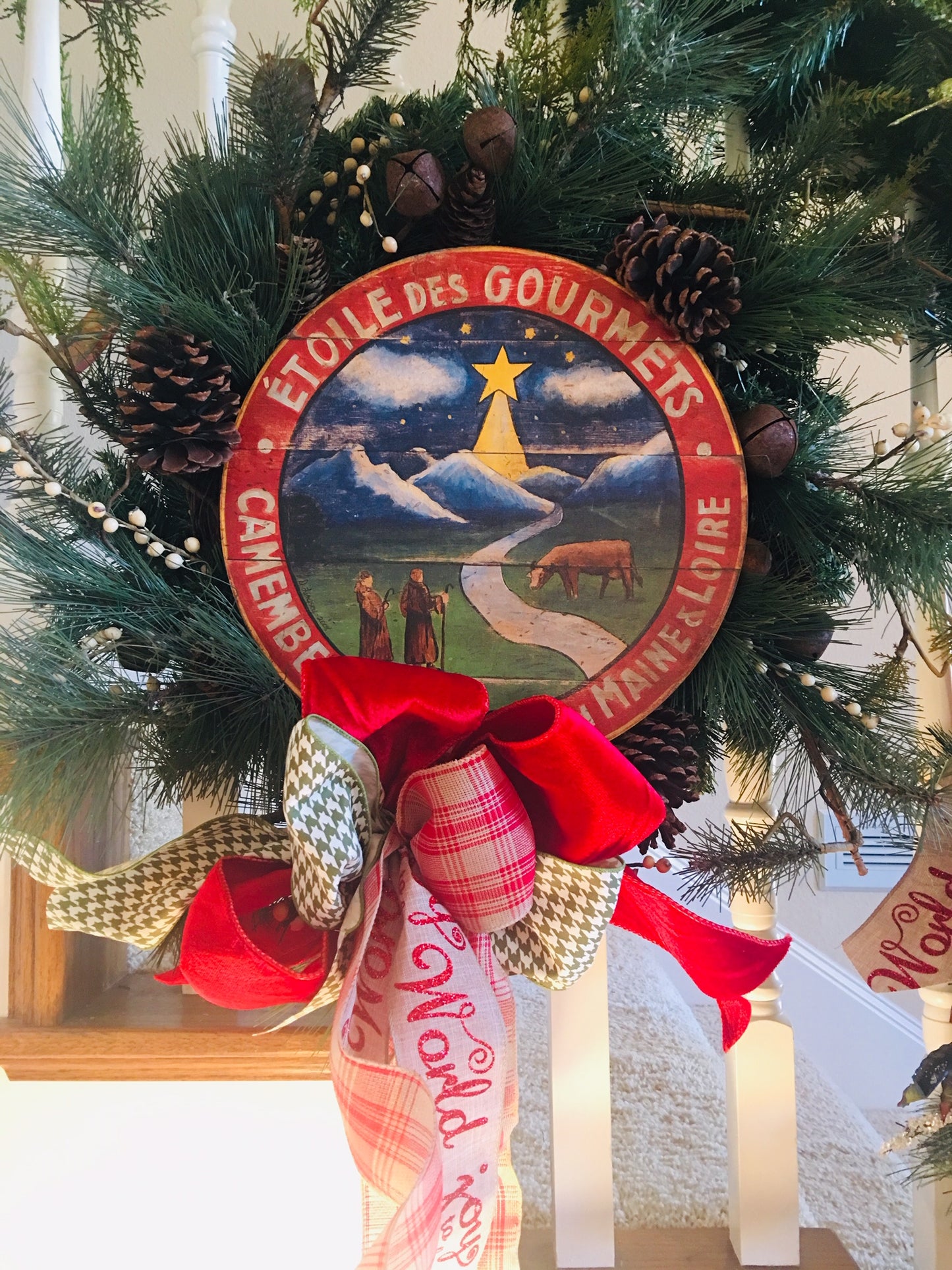 Christmas Star wreath
