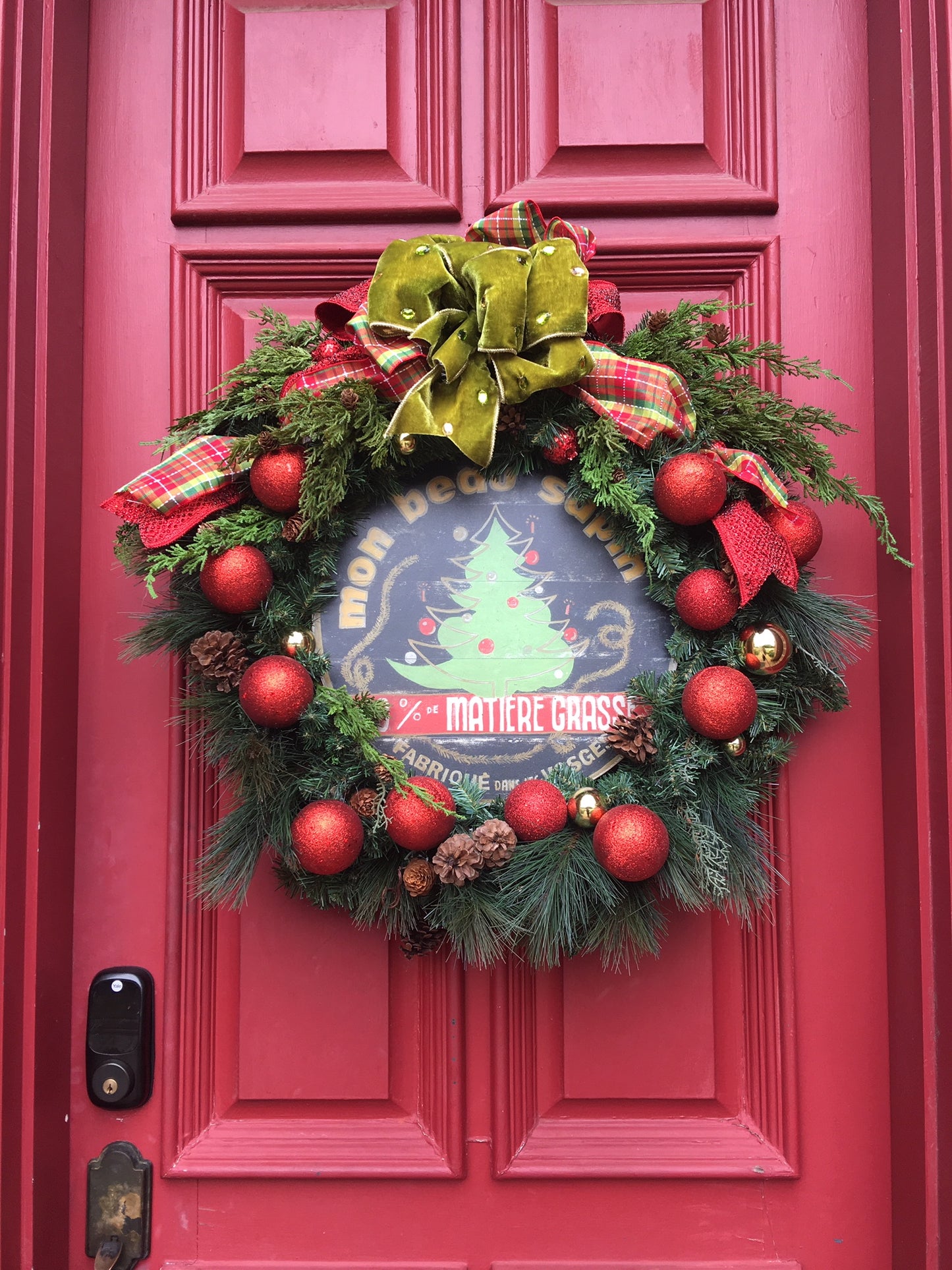 Christmas Tree Wreath