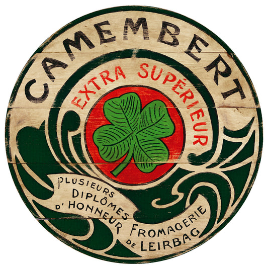 Camembert Lucky Clover art by Darrellene Designs