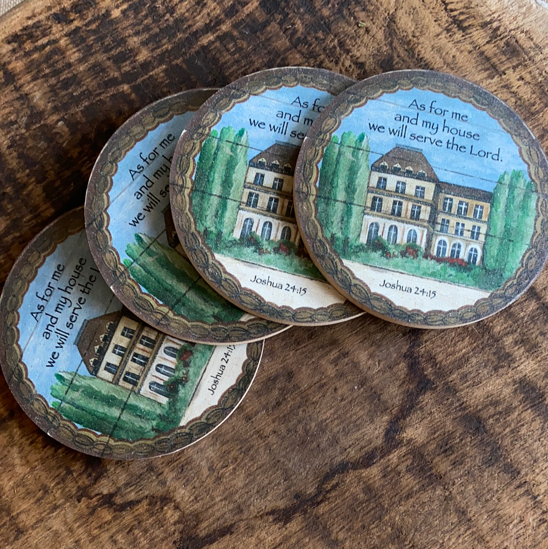 As for Me & My House Scripture Coasters