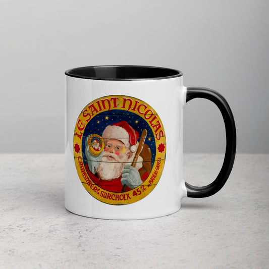 Santa Mug with Color Inside
