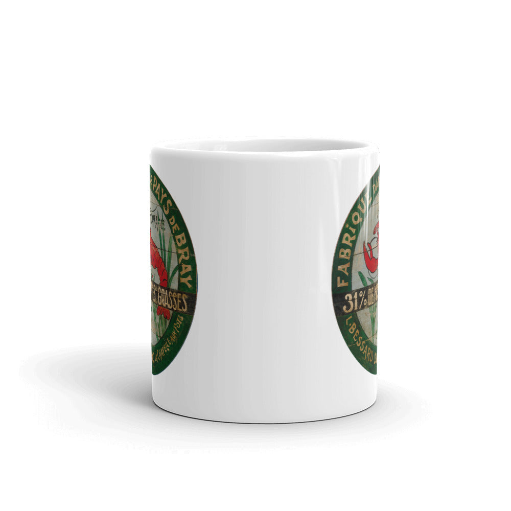 Red Lobster White Glossy Mug