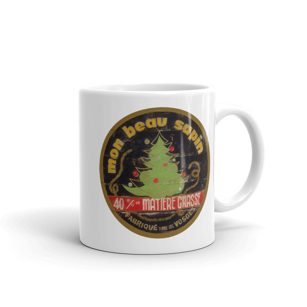 Christmas Tree White Glossy Mug