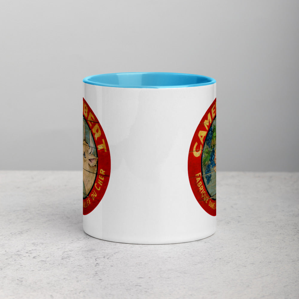 Cow Mug with Color Inside