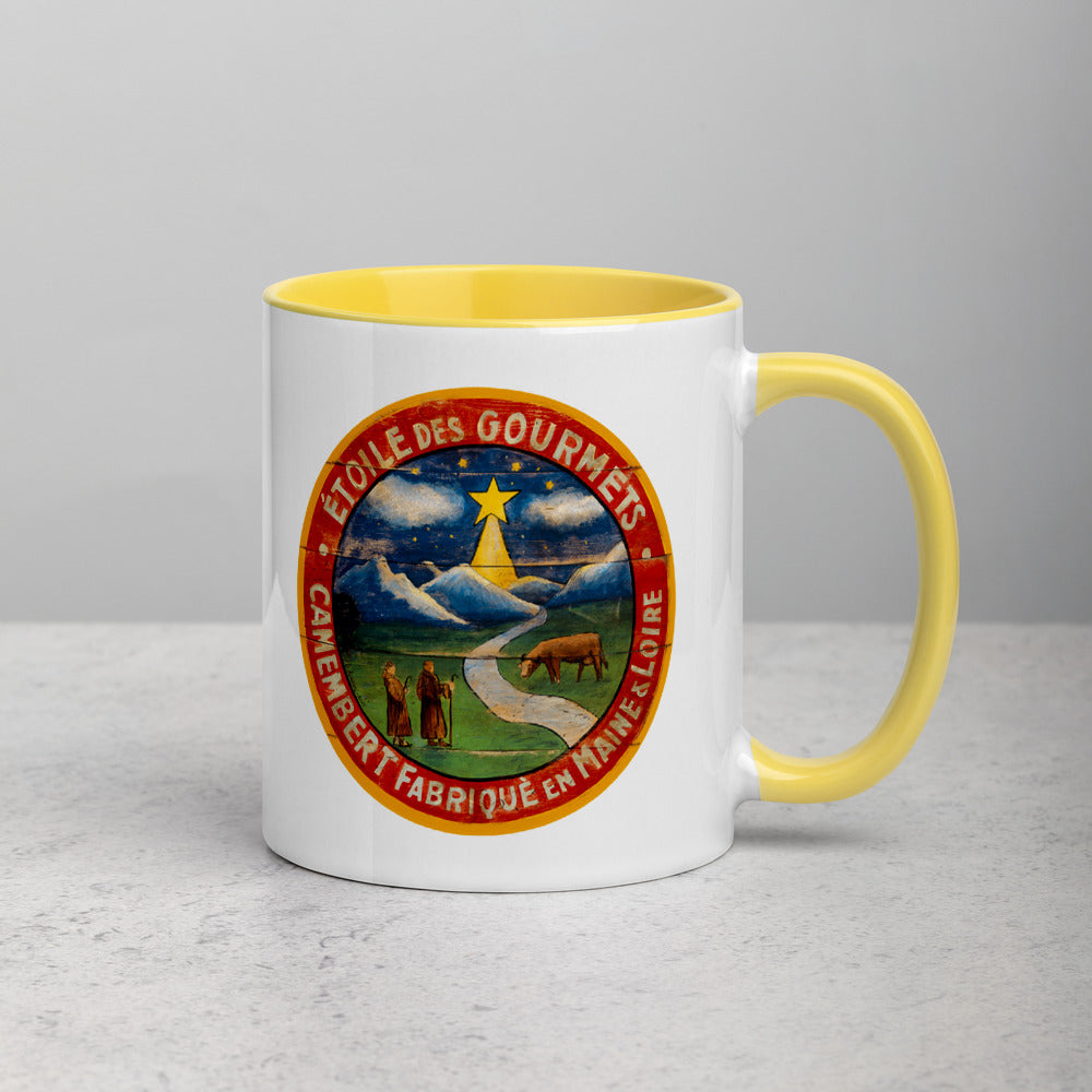 Christmas Star Mug with Color Inside