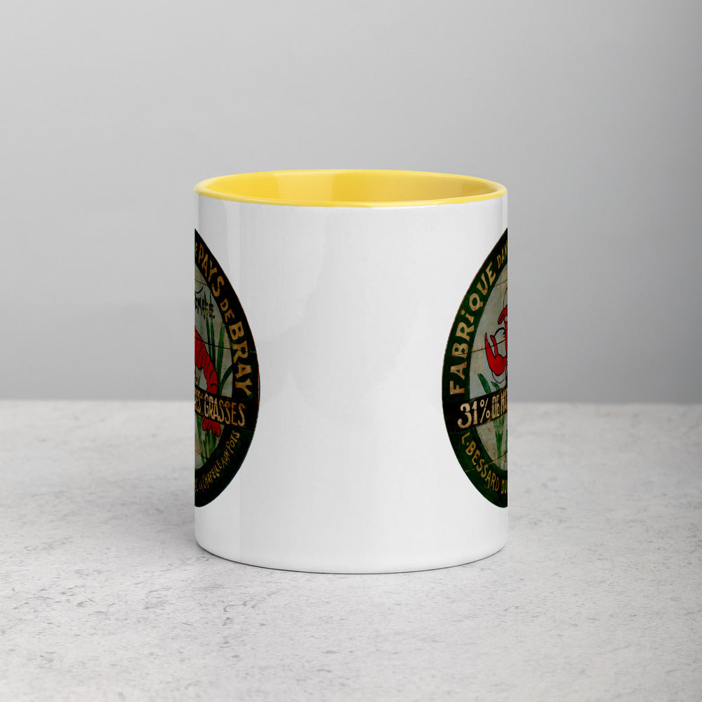 Red Lobster Mug with Color Inside