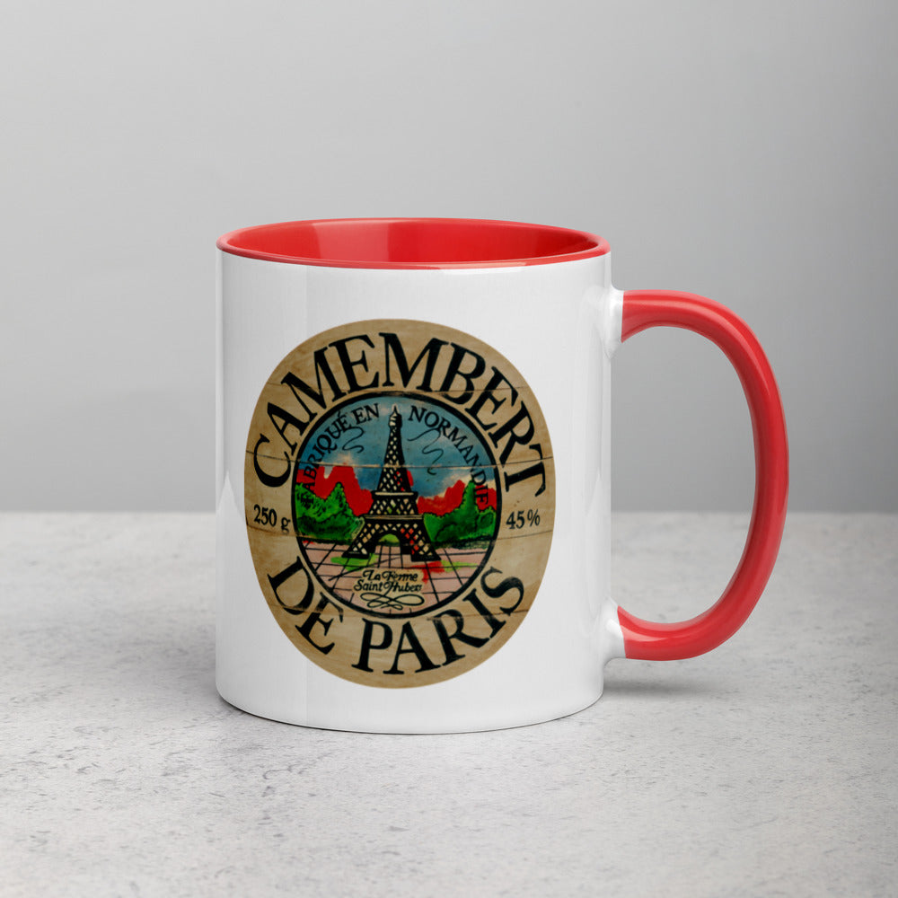 Eiffel Tower Mug with Color Inside