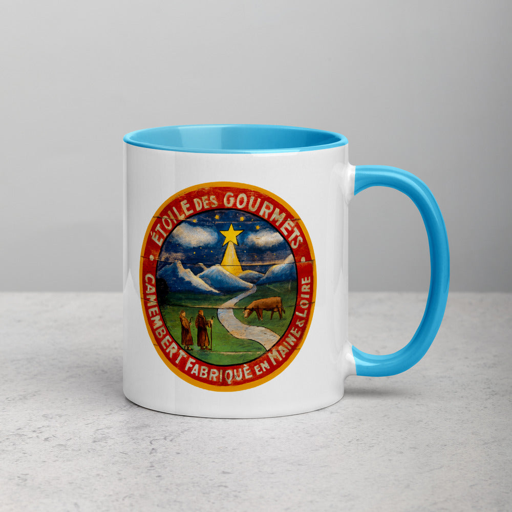 Christmas Star Mug with Color Inside