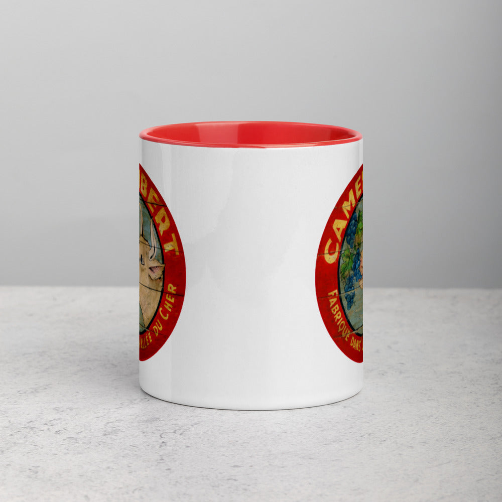 Cow Mug with Color Inside