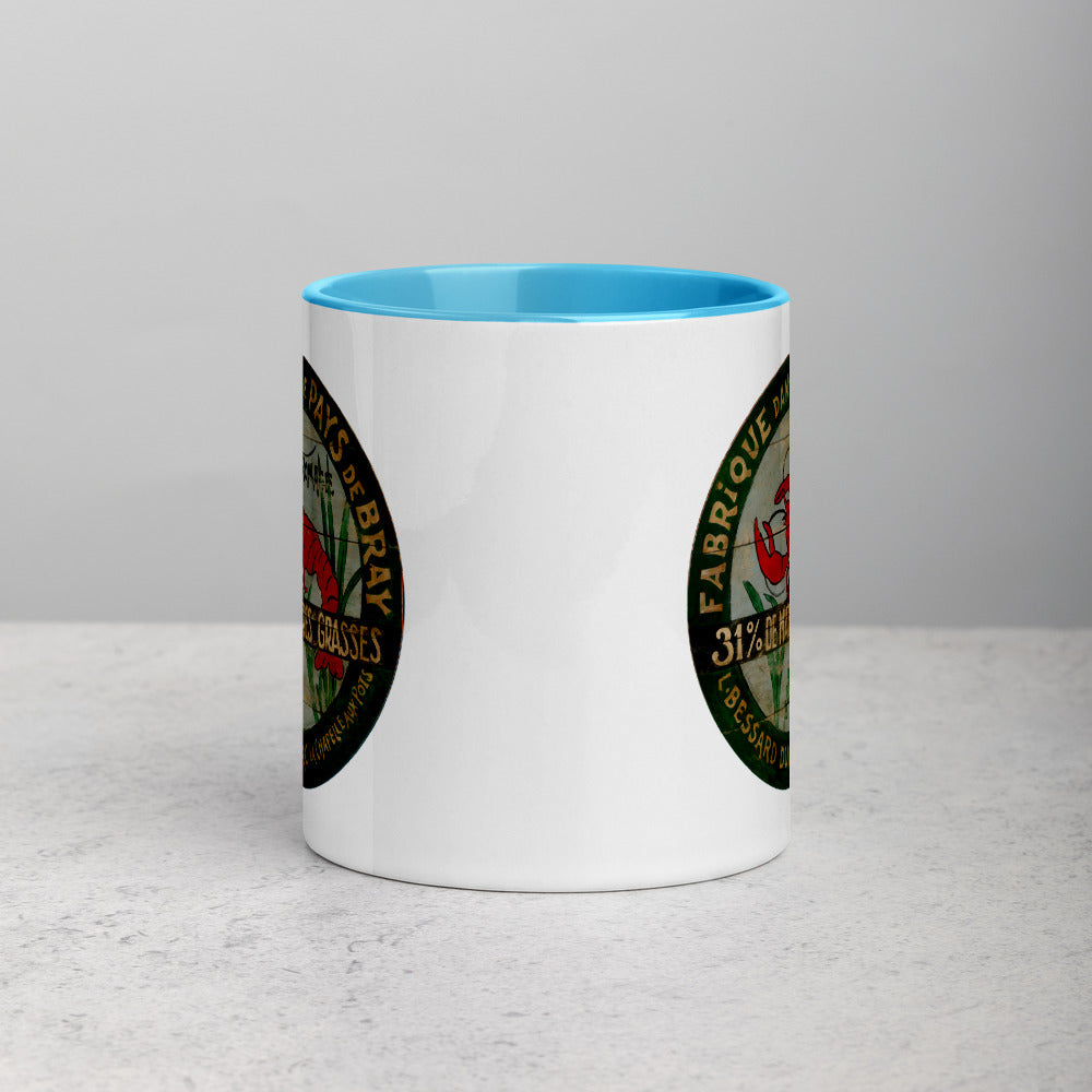 Red Lobster Mug with Color Inside