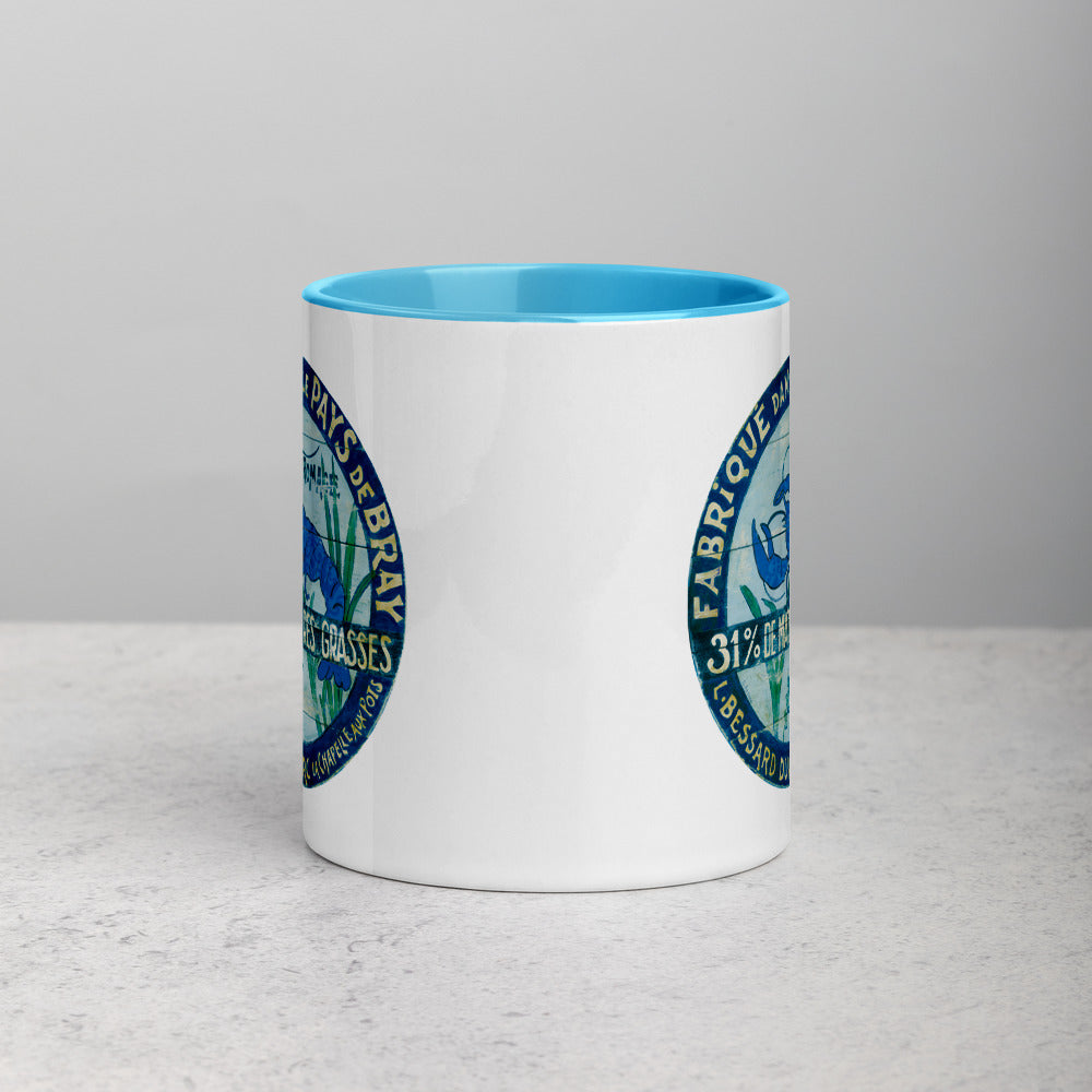 Rare Blue Lobster Mug with Color Inside