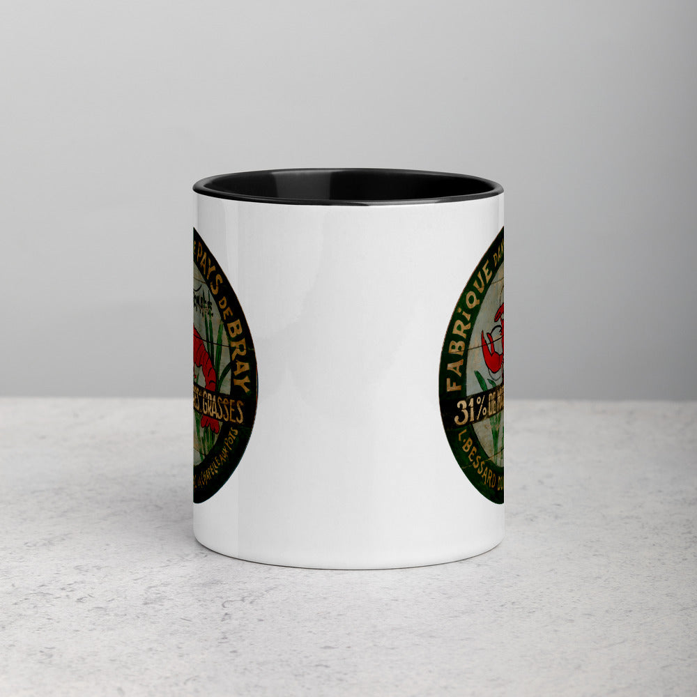 Red Lobster Mug with Color Inside