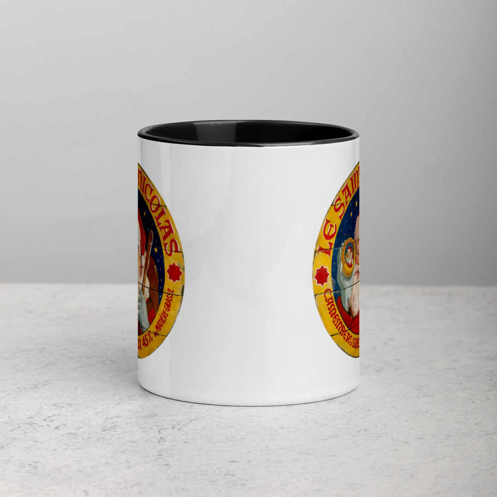 Santa Mug with Color Inside
