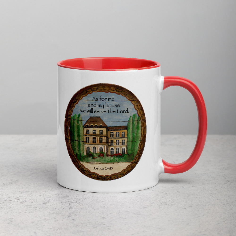 Serve the Lord Mug with Color Inside