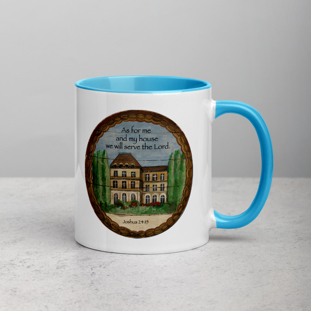 Serve the Lord Mug with Color Inside