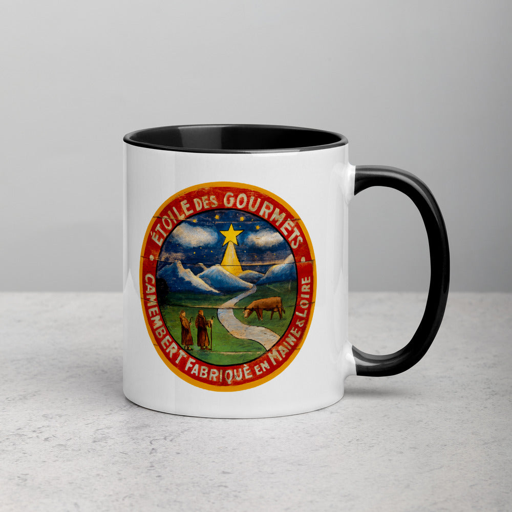 Christmas Star Mug with Color Inside