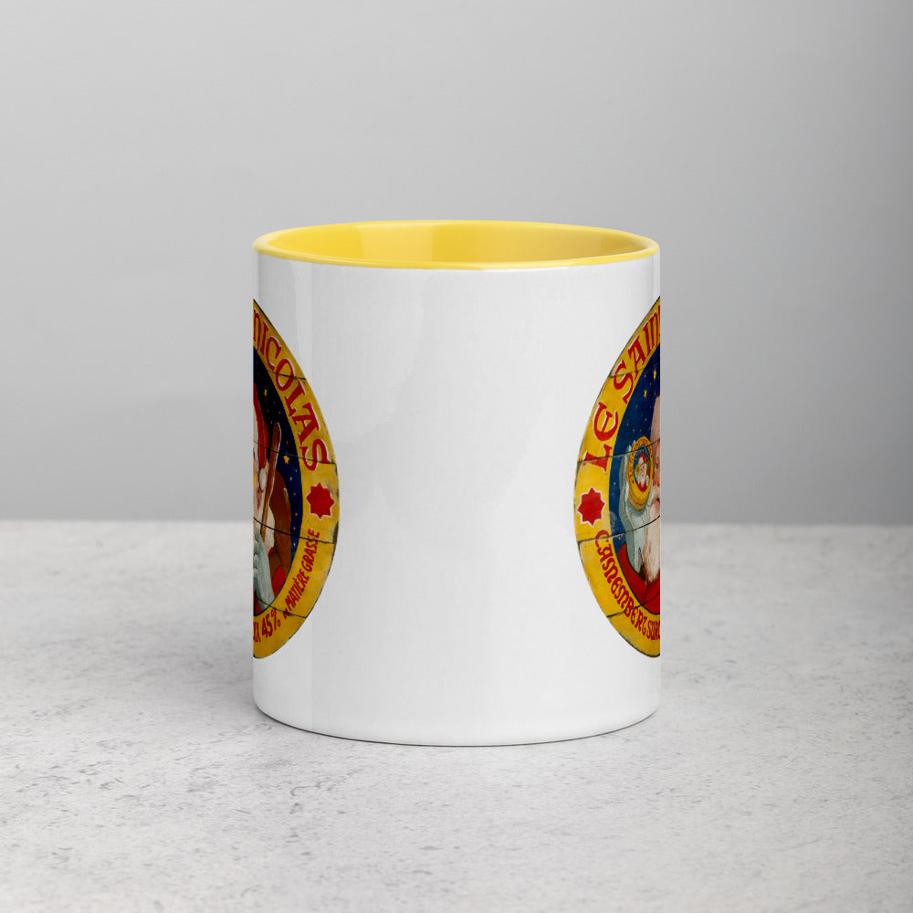 Santa Mug with Color Inside