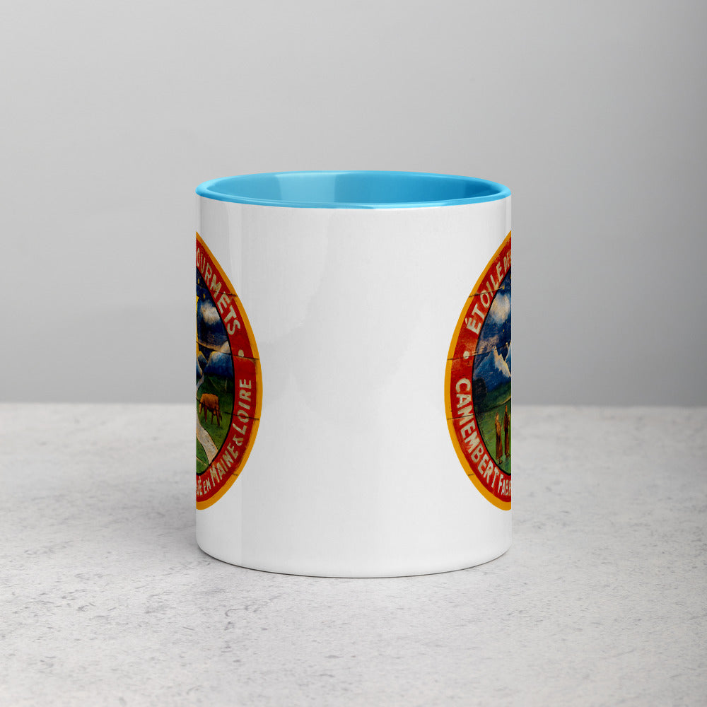 Christmas Star Mug with Color Inside