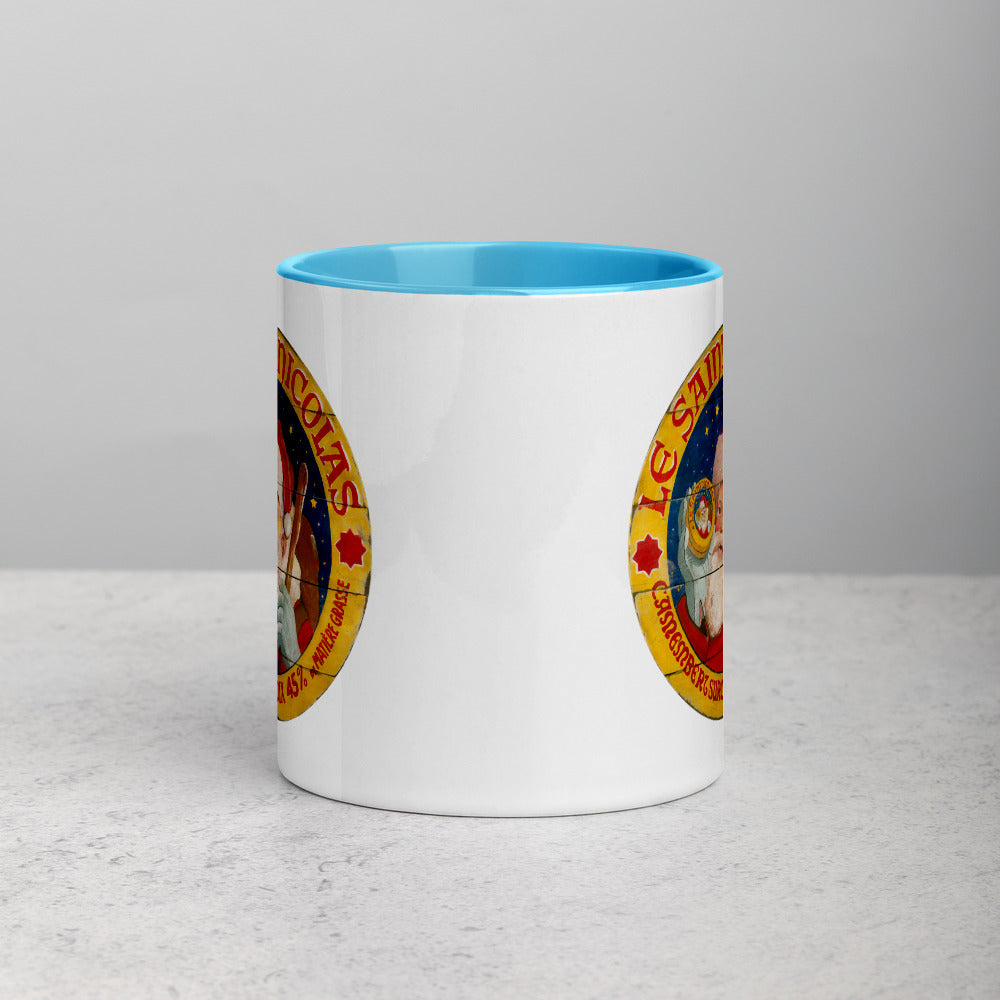 Santa Mug with Color Inside