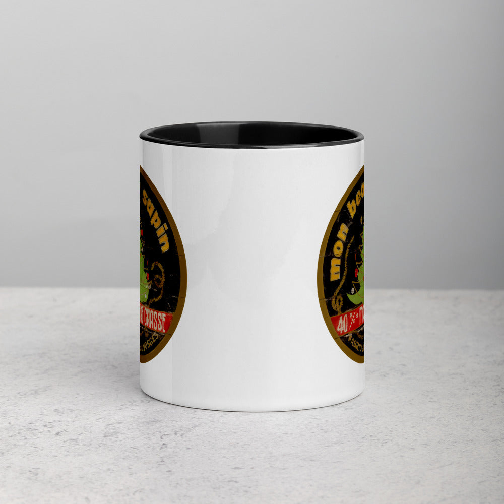 Christmas Tree Mug with Color Inside