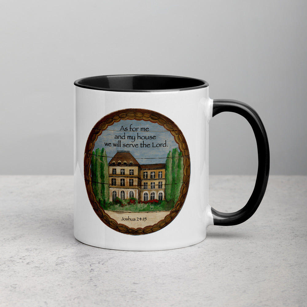 Serve the Lord Mug with Color Inside