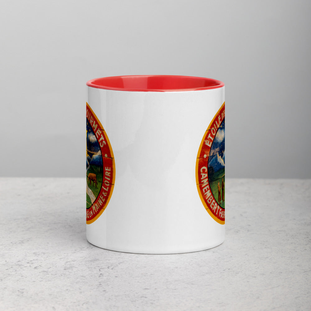 Christmas Star Mug with Color Inside