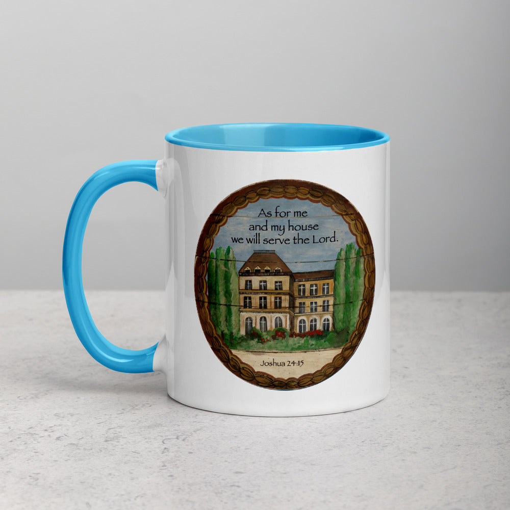 Serve the Lord Mug with Color Inside
