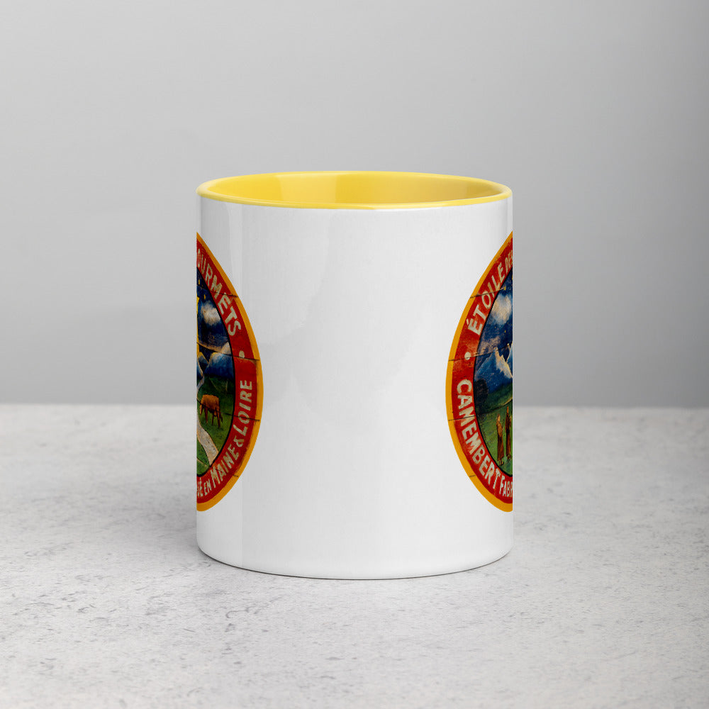 Christmas Star Mug with Color Inside