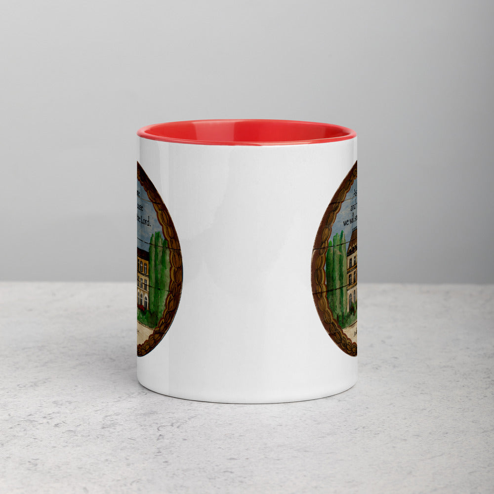 Serve the Lord Mug with Color Inside