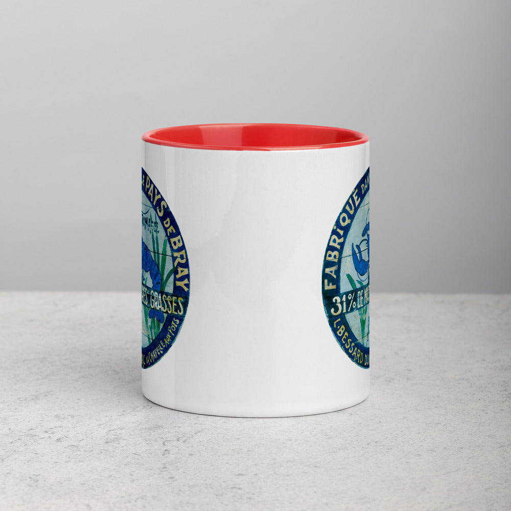 Rare Blue Lobster Mug with Color Inside