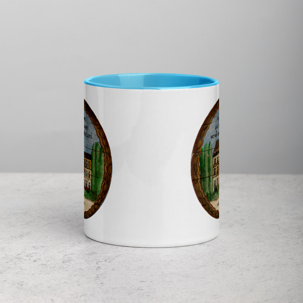 Serve the Lord Mug with Color Inside