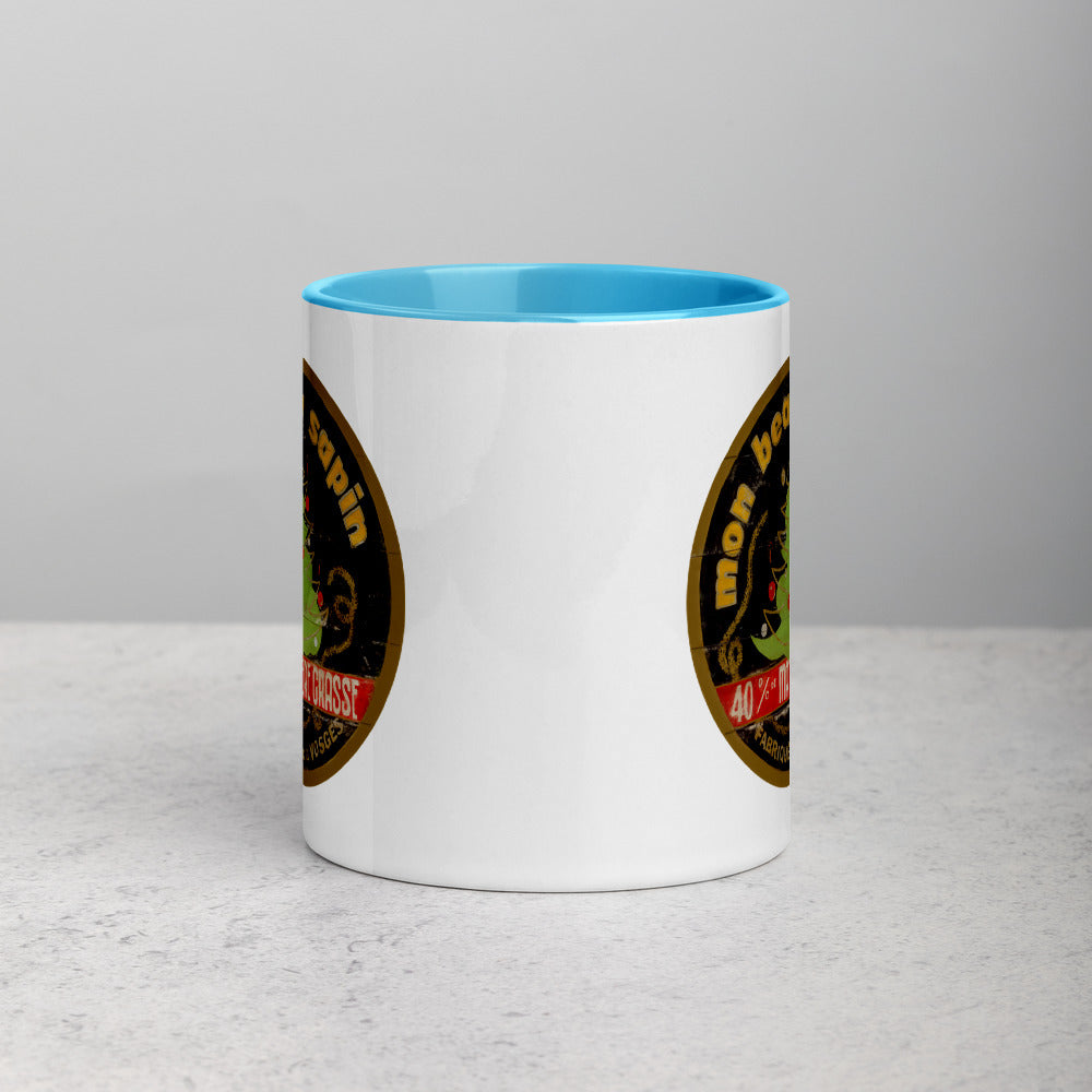 Christmas Tree Mug with Color Inside