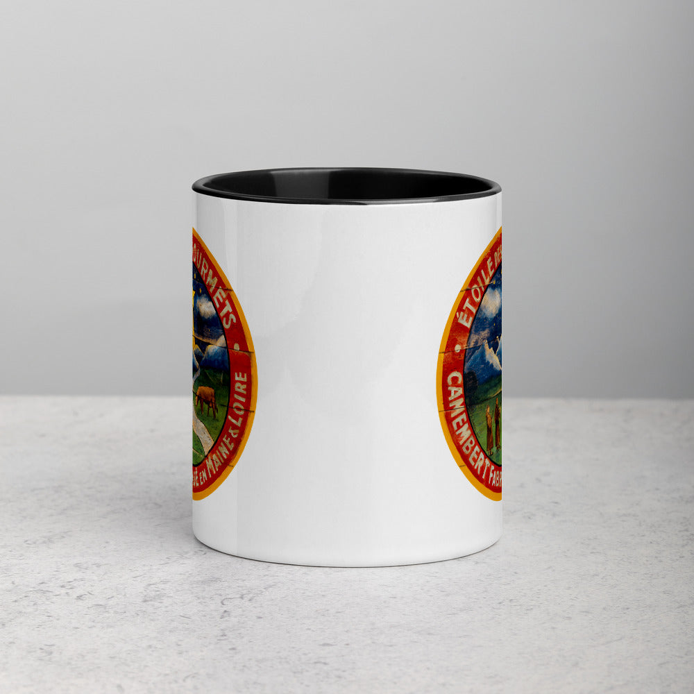 Christmas Star Mug with Color Inside