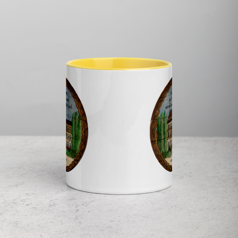 Serve the Lord Mug with Color Inside