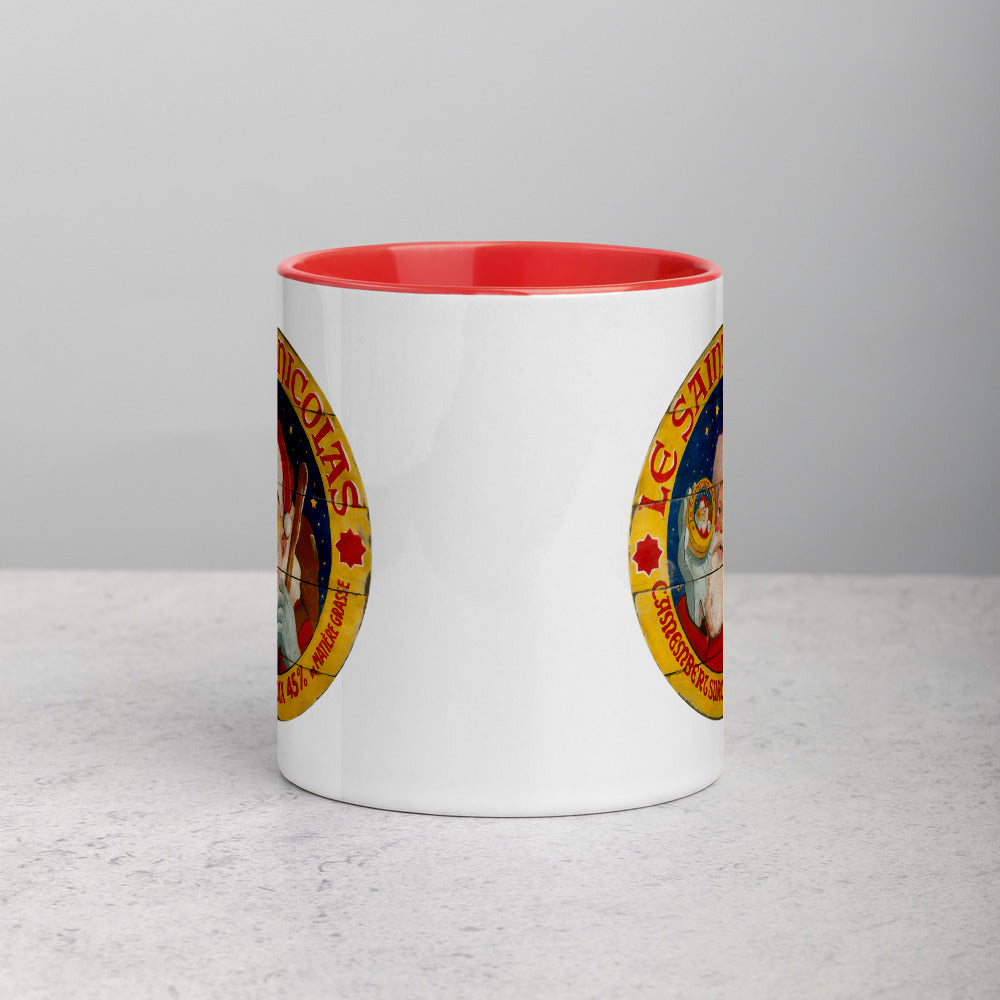 Santa Mug with Color Inside