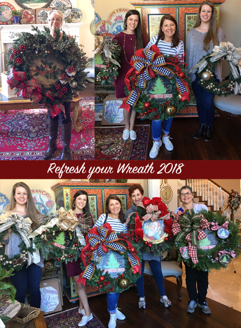 Refresh your wreath 2018!