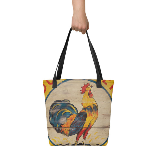 Yellow Rooster Tote
