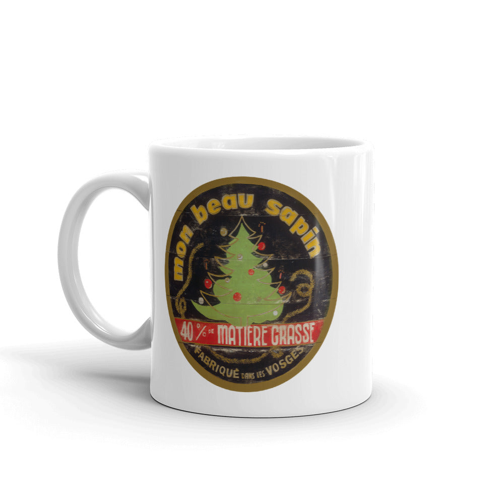 Christmas Tree White Glossy Mug