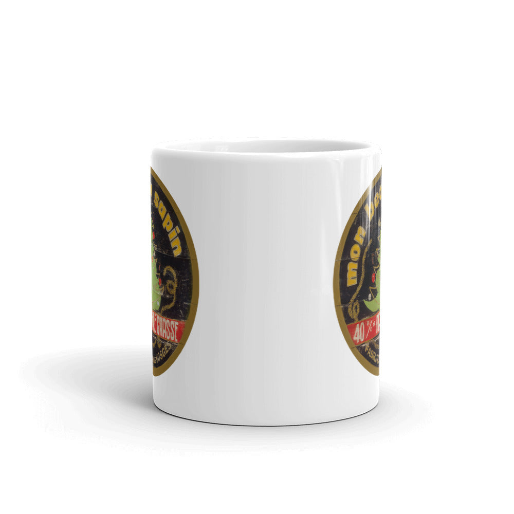 Christmas Tree White Glossy Mug