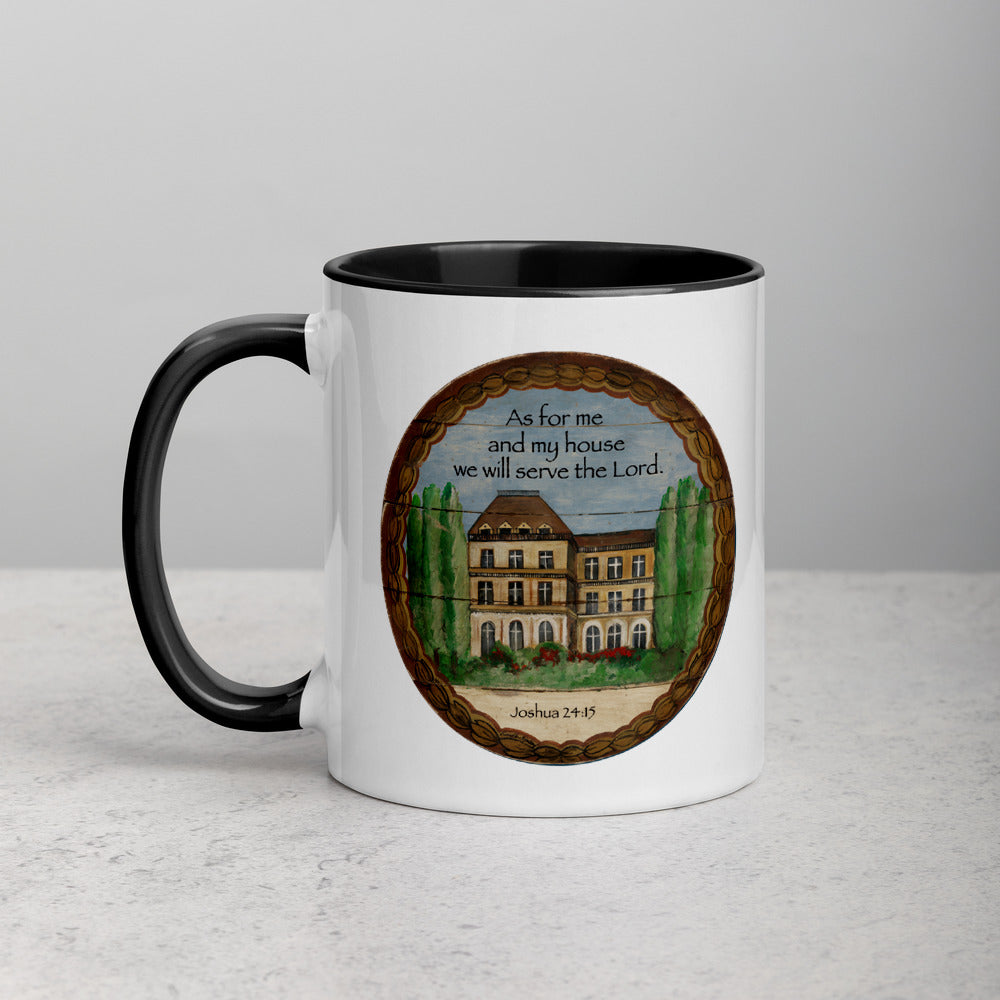 Serve the Lord Mug with Color Inside